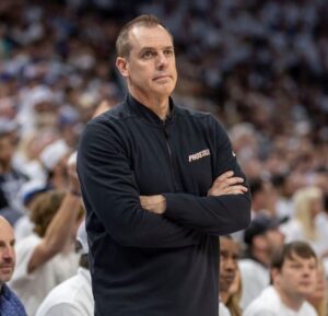 Suns Fireplace Coach Frank Vogel After First-Spherical Sweep