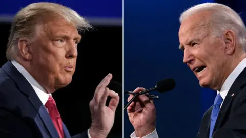 Getty Images Trump and Biden