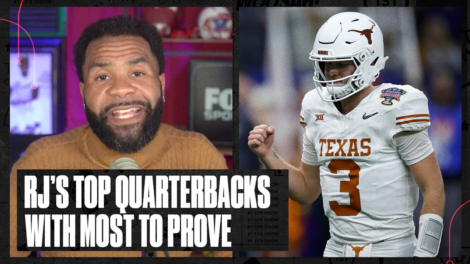 Texas' Quinn Ewers and Ohio State's Will Howard headline the list of QB's with the most to prove!