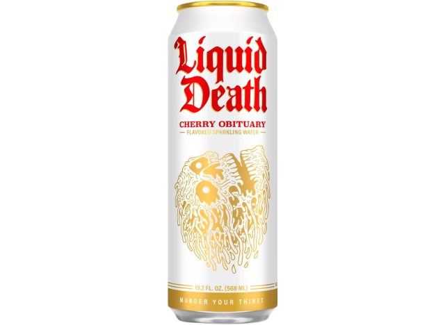 Liquid Death Cherry Obituary