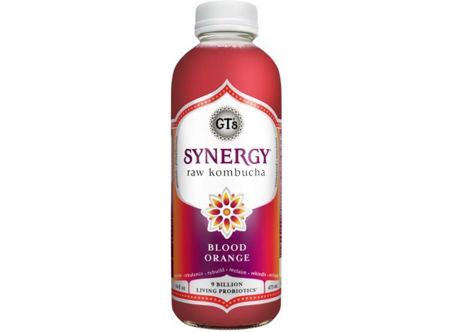 GT's Synergy Blood Orange Raw Kombucha