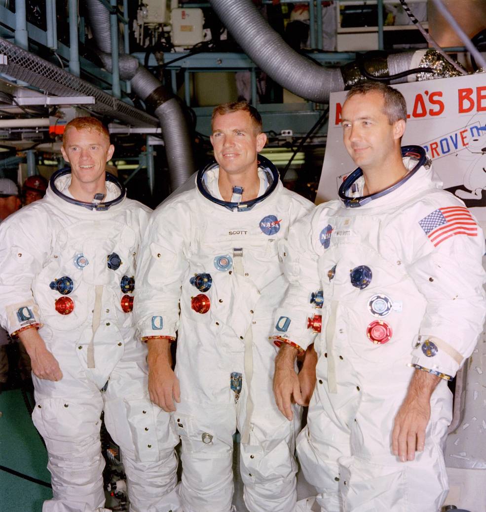 apollo 9 crew during training jun 19 1968