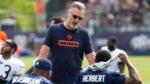 How a beard, white denims and a press convention plan might need saved the Bears’ Matt Eberflus