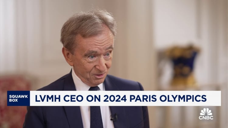 Watch CNBC's full interview with LVMH Chair and CEO Bernard Arnault