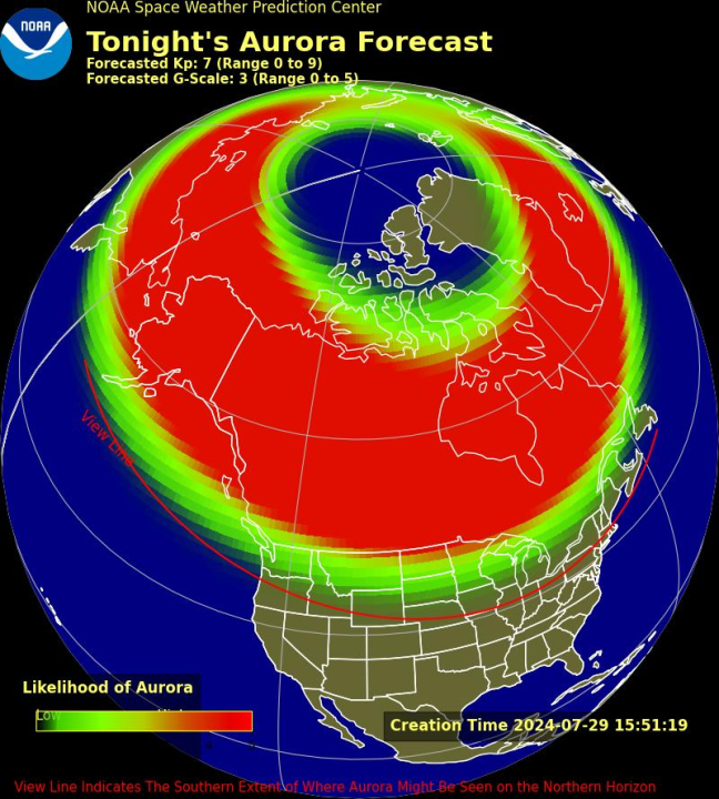 Maps Who might see northern lights after elevated photo voltaic