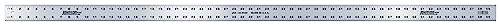 Johnson Level & Tool J60 Aluminum Straight Edge, 60', Silver, 1 Ruler