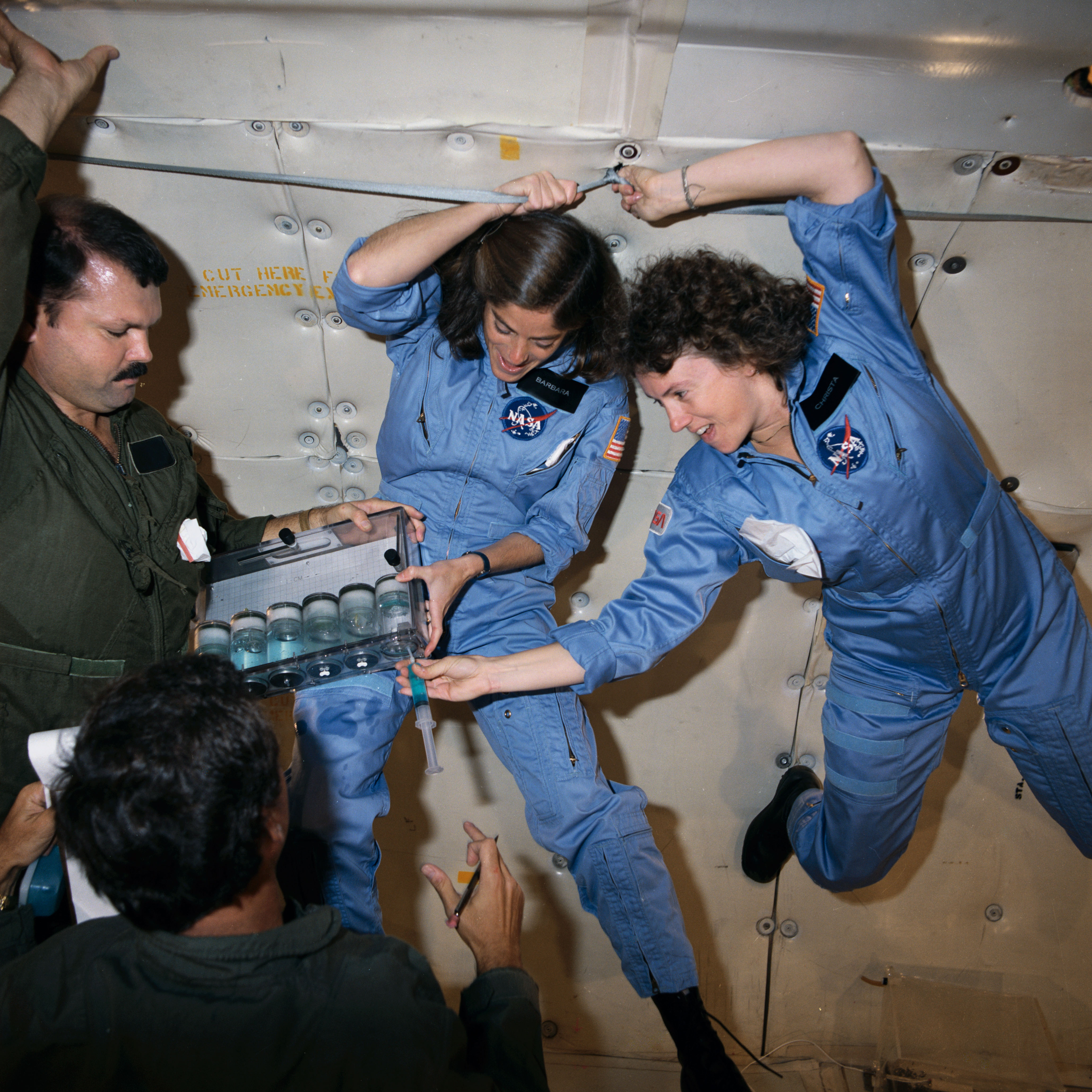 Hydroponics in Microgravity