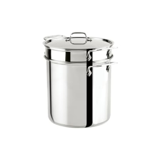 All-Clad 3-Piece 12-Quart Stainless Steel Stockpot Set