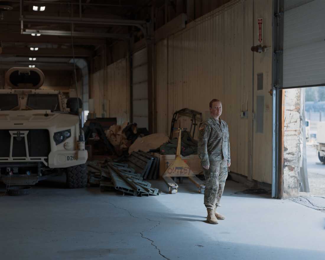 First Sgt. Heather Thomas was one of the senior military officials who collaborated with CANHR to help design a training program for young leaders in the 11th Airborne Division. “Nobody really teaches you how to have those hard conversations, or what's going to help prevent people from hurting themselves,” she says.