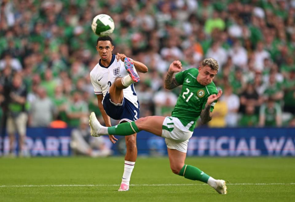 Alexander-Arnold played well for England in the Nations League (The FA via Getty Images)