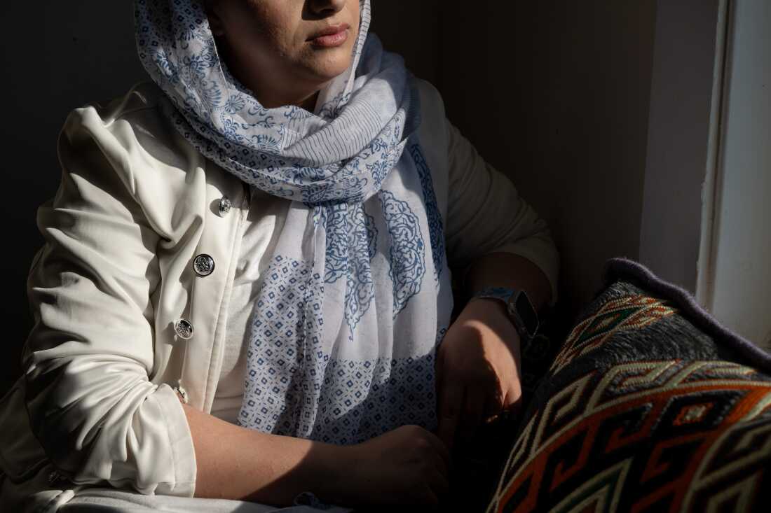 Shabana Siddiqui at her home in Auburn, Maine on Monday, July 8, 2024.