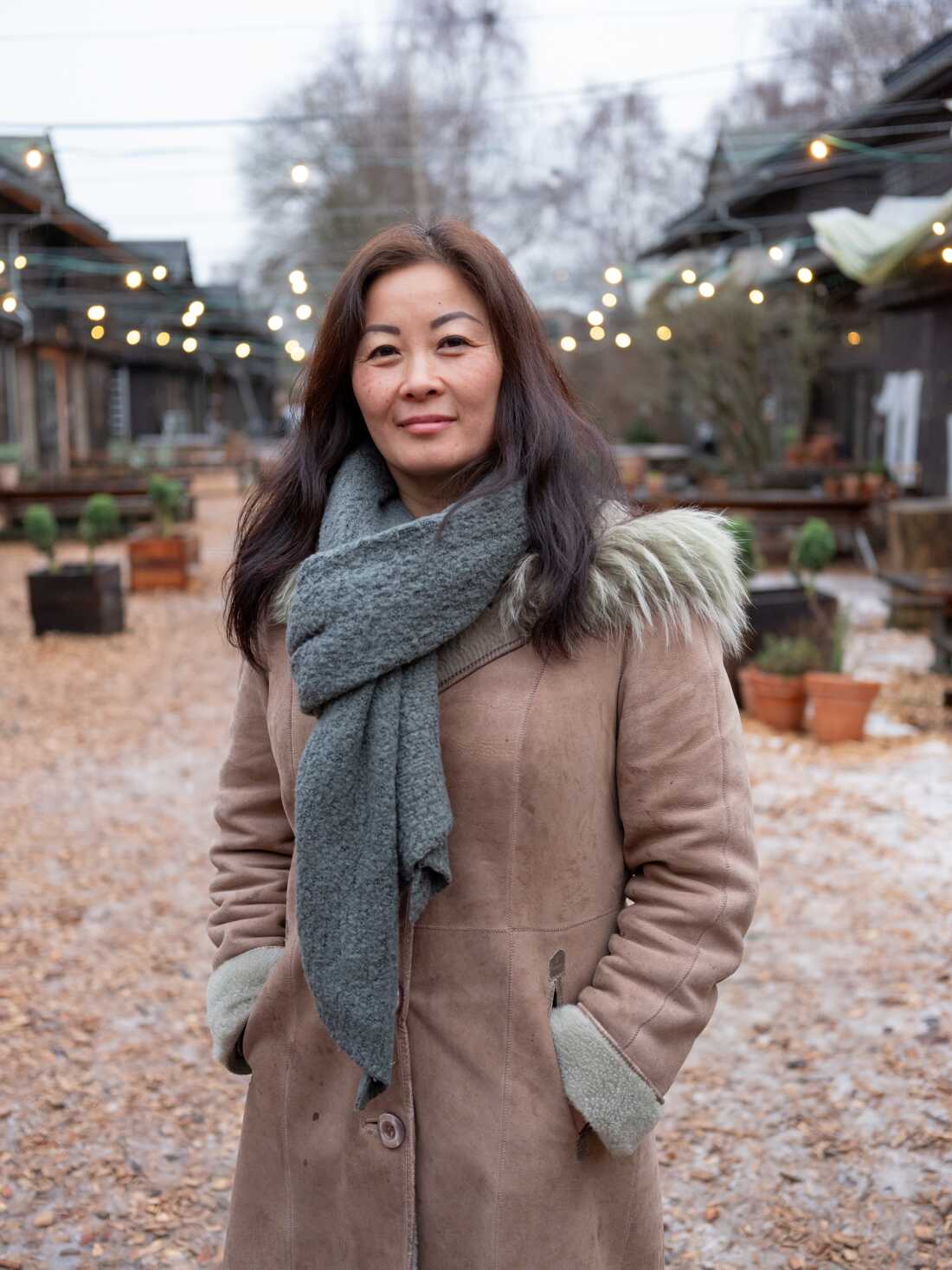 Jannie Jung Westermann, the president of Korea Klubben, an association of Danish Korean adoptees, poses for a portrait.