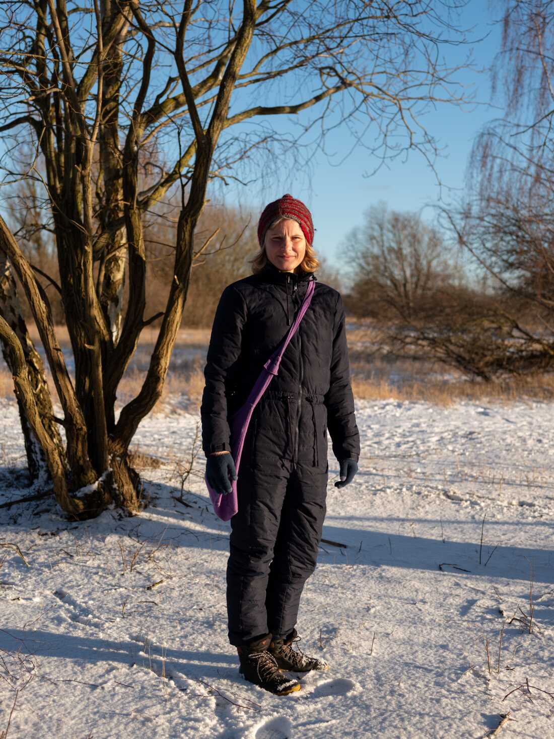 Anne-Marie Hansen, 44, a Danish professor, poses for a portrait.