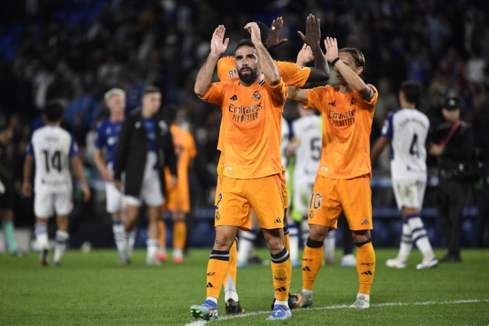 Real Madrid have been far from convincing so far. (Photo by ANDER GILLENEA/AFP via Getty Images)