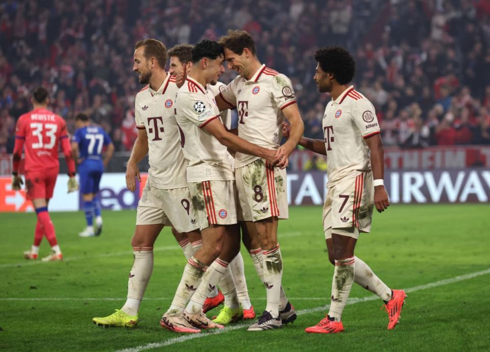 Bayern walloped Zagreb on the opening night (Getty Images)