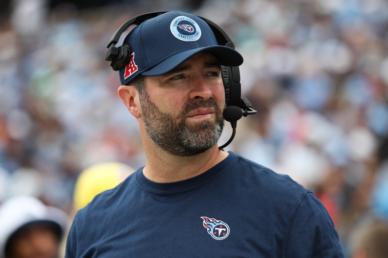 Tennessee Titans head coach Brian Callahan