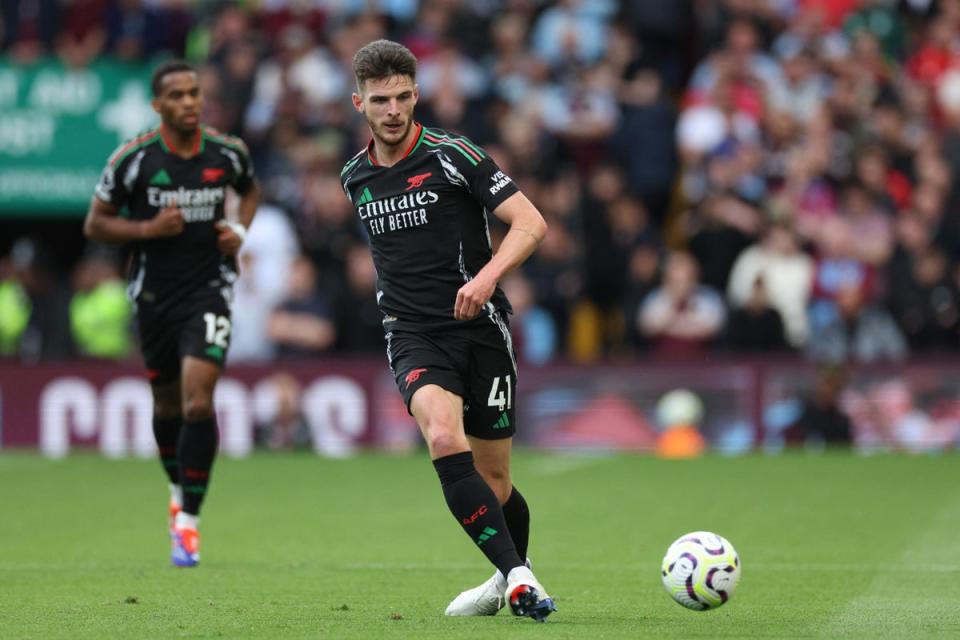 Declan Rice represent a new type of player for Arteta’s Arsenal (AFP/Getty)