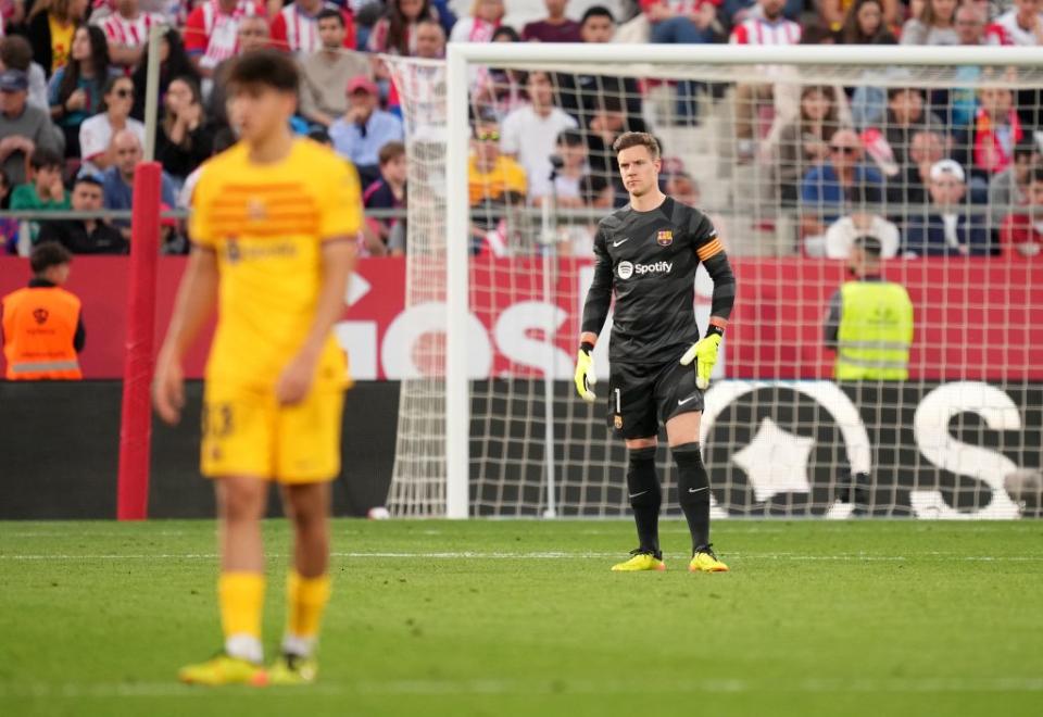 Letting his team down. (Photo by Alex Caparros/Getty Images)