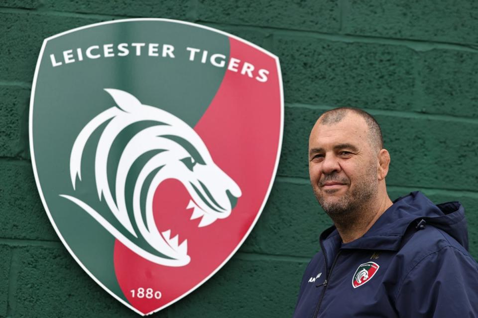 Former Australia and Argentina coach Michael Cheika takes charge of Leicester (Getty Images)