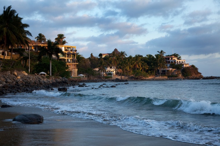 sunrise in Sayulita, Mexico.