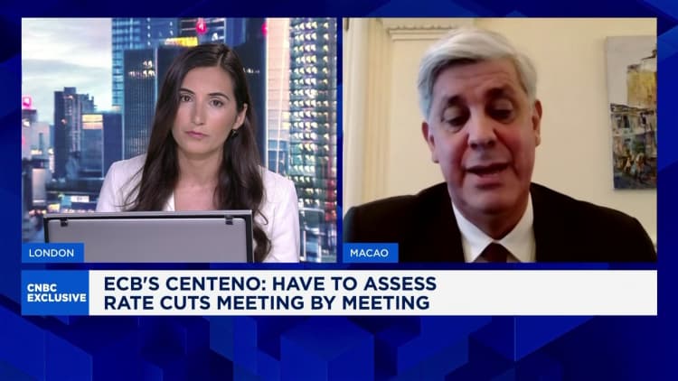 ECB's Centeno on banking consolidation in Europe