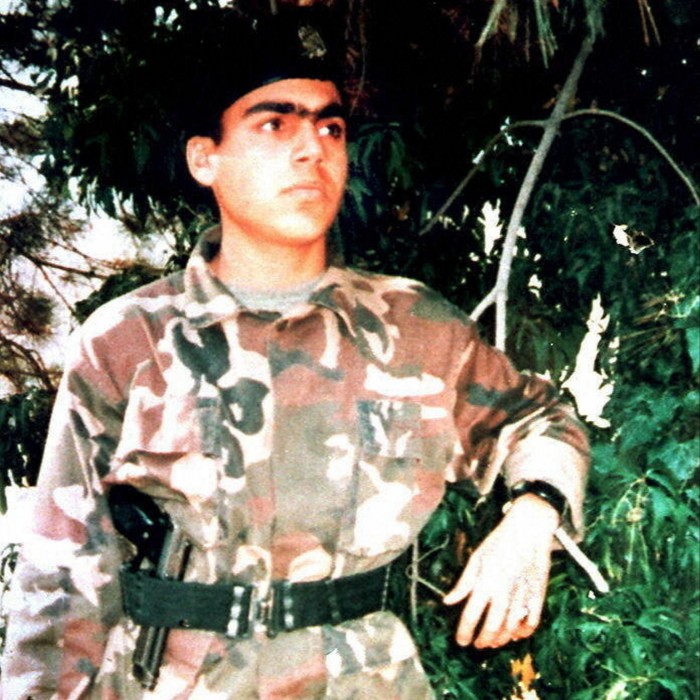 Undated file photo of Hadi Nasrallah, son of Hassan Nasrallah. Hadi, 18, was killed during clashes in 1997 with Israeli soldiers in South Lebanon. 