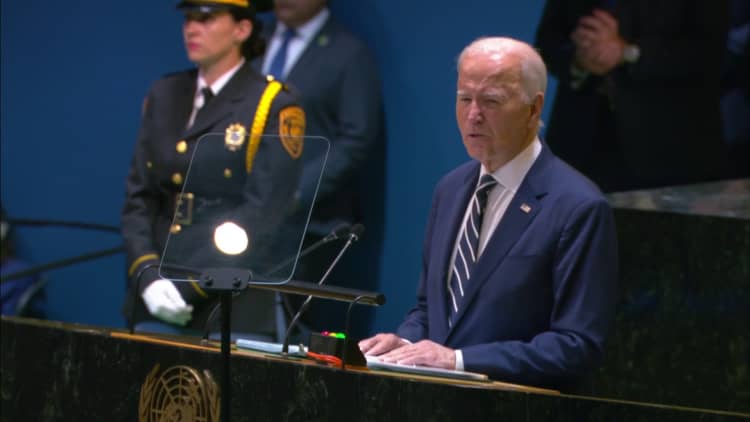 Pres. Biden's to UN General Assembly: 'I came to the presidency at a time of crisis and uncertainty'