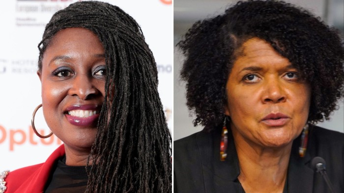 Dawn Butler, left, and Chi Onwurah