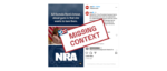 NRA Posts Misrepresent Harris’ Place on Gun Possession – FactCheck.org