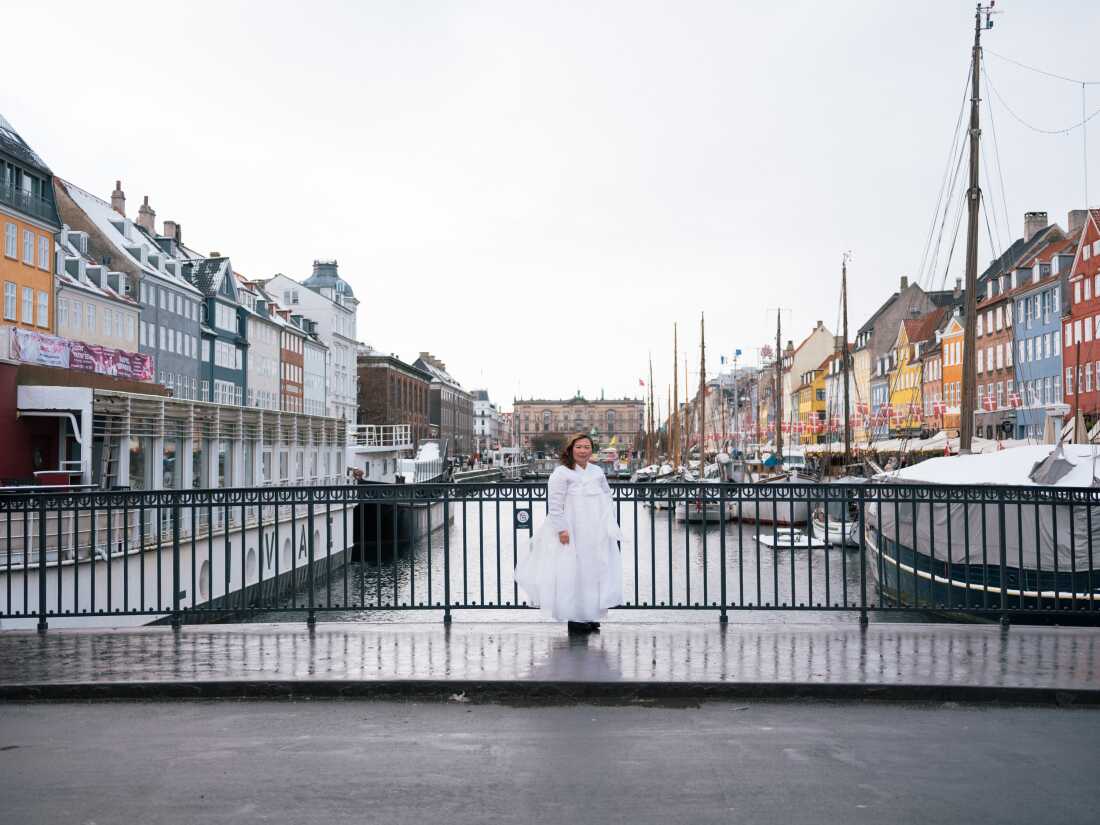 Helena poses for a portrait in Copenhagen, Denmark.