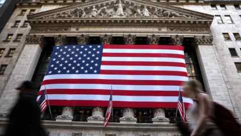 The 23rd anniversary of the September 11, 2001 attacks, at the New York Stock Exchange