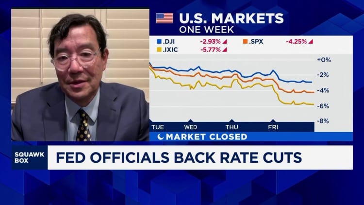 Fed rate cut of 50 basis points in September would not be surprising, wealth manager says