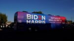 A ‘Trump Practice’ convoy surrounded a Biden-Harris bus. Was it political violence?