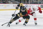 Brunicke Shines, Penguins Fall to Detroit in Preseason Rematch