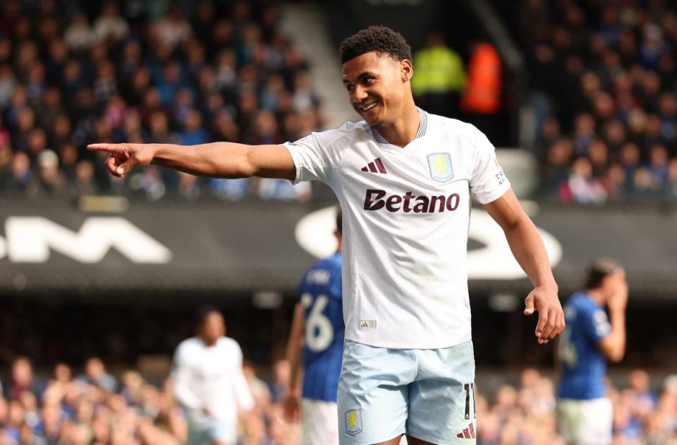 Ollie Watkins will lead the line as Aston Villa face Bayern Munich in the Champions League (Reuters)