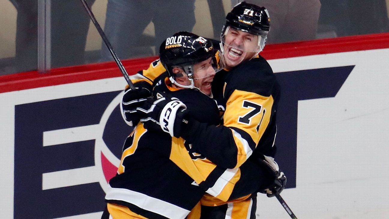 Penguins’ Malkin, Crosby Share Milestone Night Time - RawNews