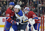 Blues Cannot Comply with Up Robust Thursday Win, Do not Match Depth Of Struggling Canadiens In 5-2 Loss