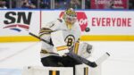 Bruins goaltender Jeremy Swayman signs eight-year, $66 Million deal