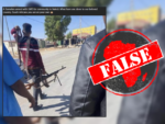 No, photograph of Somali man with gun not taken in South Africa