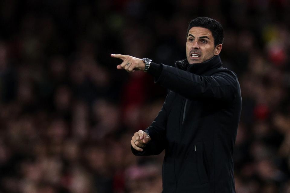 Mikel Arteta says his time at PSG inspired him to become a manager (AFP via Getty Images)