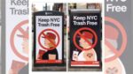 Officers Did not Put Up ‘Maintain NYC Trash Free’ Posters That includes Trump Supporters in MAGA Hats