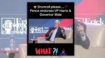 No, Edited Video Does not Present Pence Endorsing Harris and Walz