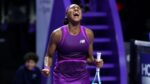 The week in tennis: Gauff wins WTA Finals title, whereas underdogs rule in final ATP occasions