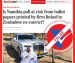 No, no proof ECN spent ‘$60m’ to print poll papers – Namibia Truth Test