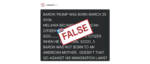 Posts Falsely Query Barron Trump’s Citizenship Standing – FactCheck.org