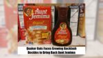 Quaker Oats Mentioned Aunt Jemima Will Return on Syrup Bottles in 2025?