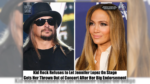 Kid Rock Refuses to Allow Jennifer Lopez Onstage Following Her Harris Endorsement?