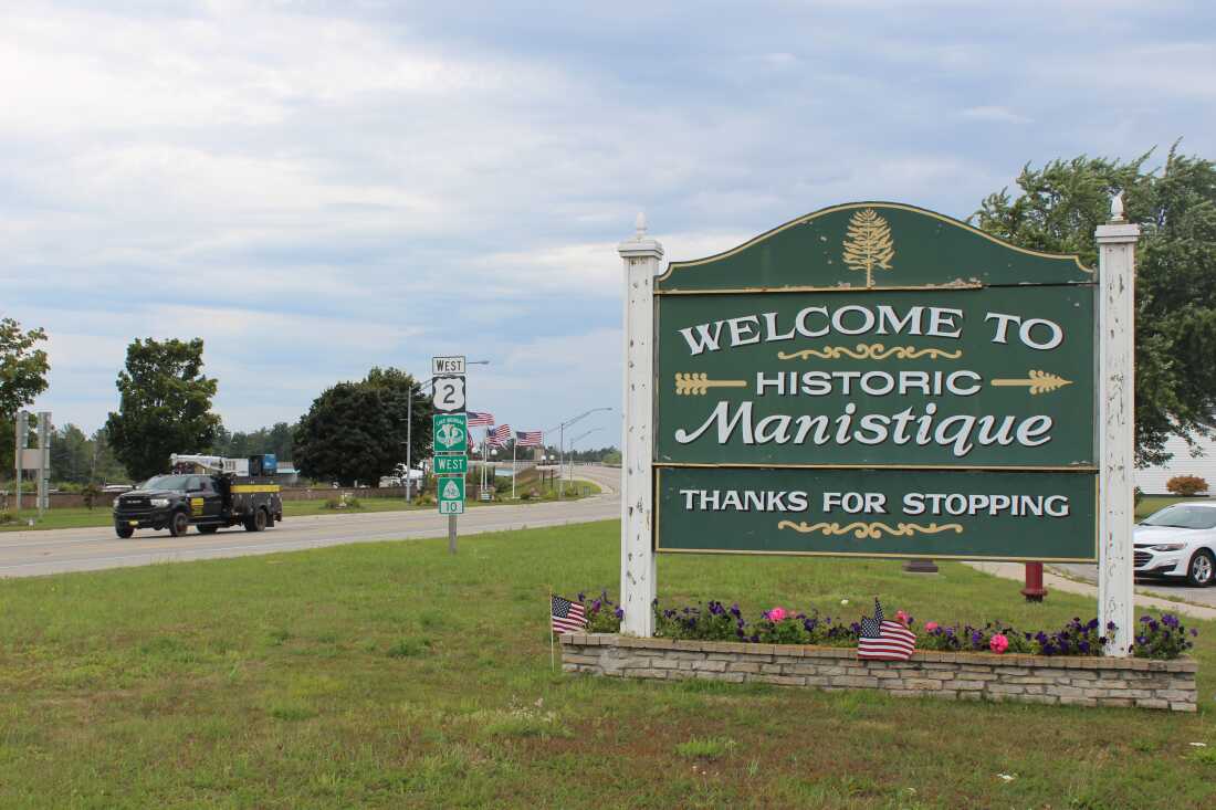 Manistique, Mich., in the eastern Upper Peninsula, is one of the communities that would be included in the Rx Kids expansion if organizers can raise enough private money to match the public funds. Kate Wells/Michigan Public)