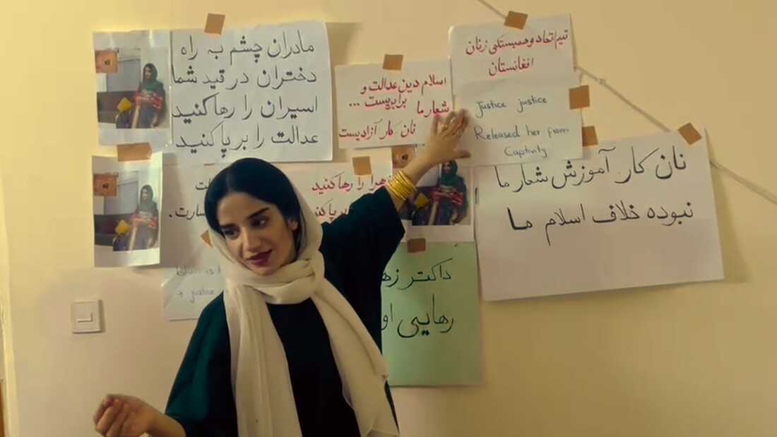 Dr. Zahra Mohammadi, a dentist in Afghanistan, is profiled in the new documentary Bread & Roses. She has since left the country.